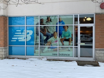 New Balance Window Graphics Photo